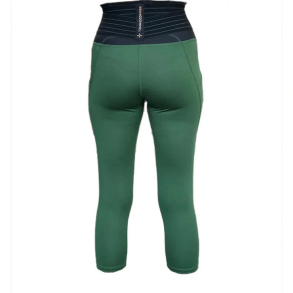 NWT Tommie Copper Adjustable Back Support Capri Lengthh Leggings Size XL - Picture 4 of 8